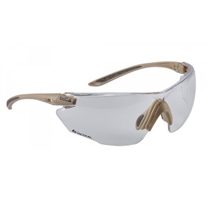 Очки защитные Goggles BOLLE COMBAT Tan with Clear, Smoke and Yellow lens [BOLLE]